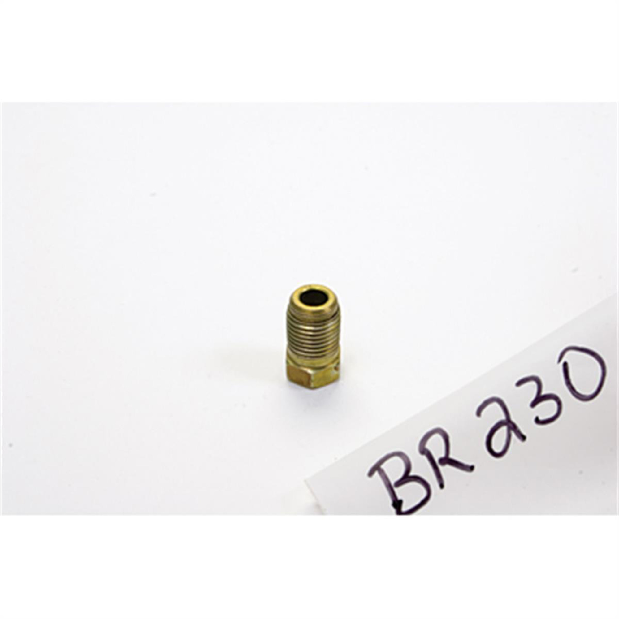 S.U.R. M10 x 1.0 Bubble Flare Nut — Euro/Domestic, 4 Pcs, Model# SRRBR230